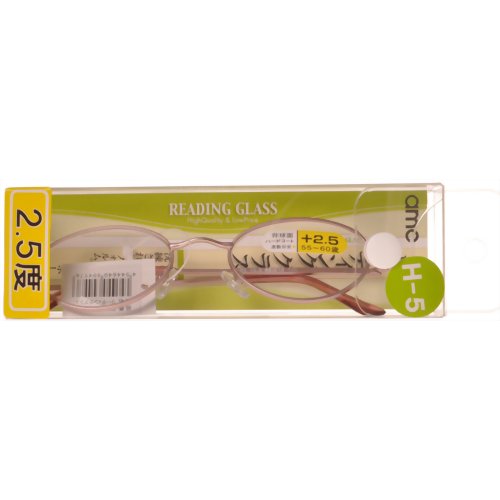 リーディンググラス5 RH-05-25 (2.5度) 【ジェーシー】