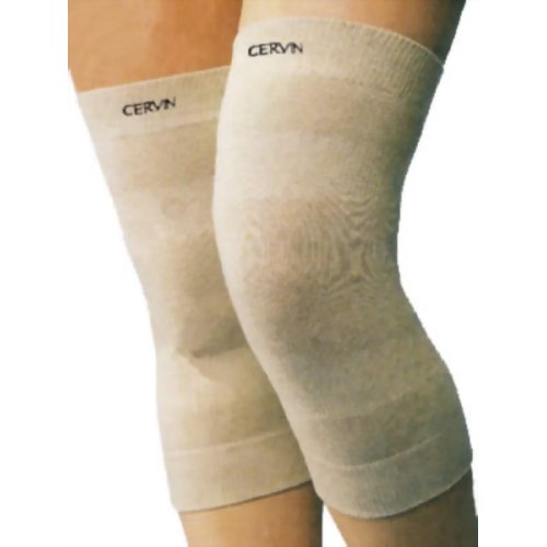 麻混さわやかサポーター 膝(ひざ)用 2枚組 LL 【京友物産】