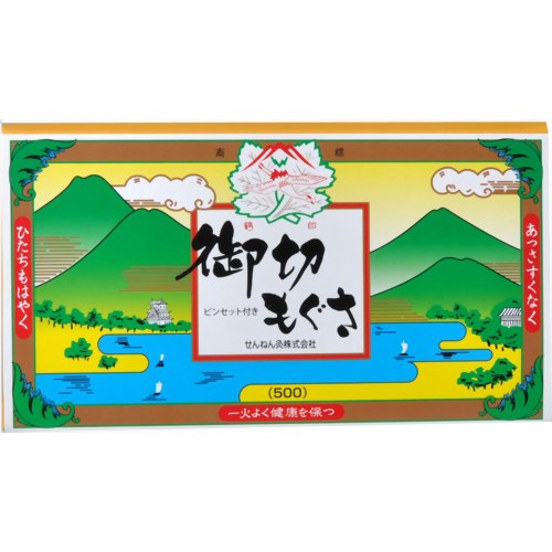 伊吹切もぐさ ピンセット付き 28g 【せんねん灸】