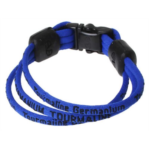 ゲルマチタンブレス青 M 【アイケア】