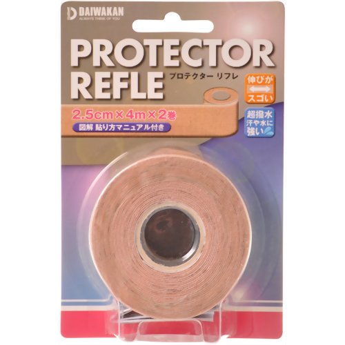 大和漢 プロテクターリフレ 2.5cm*4m*2巻 【大和漢】