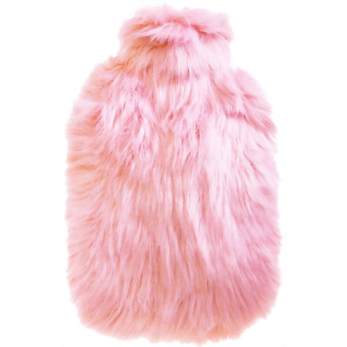 Fashy 湯たんぽ DXモコモコファー ピンク【三信商会】