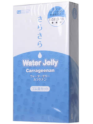 さらさらウォーターゼリー カラゲナン 1000 12個入り(コンドーム) 【不二ラテックス】