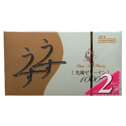 ゼリヤコート1000 うすうす 12個入り*2箱(コンドーム) 【ジェクス】