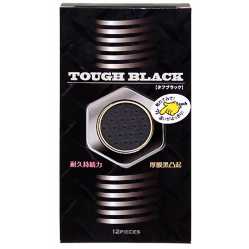 TOUGH BLACK タフブラック 12個入り(コンドーム) 【ジャパンメディカル】