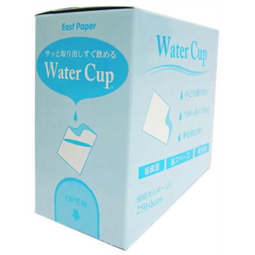 ウォーターカップ 90ml 250枚入 【イーストペーパー】