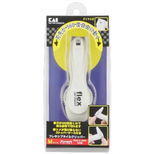 フレキシブルネイルクリッパー M 【貝印】
