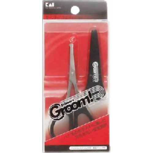 Groom(グルーム)R セーフティハサミ(キャップ付) 【貝印】