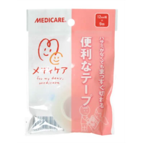 メディケア 便利なテープ 12mm*9m 【森下仁丹】