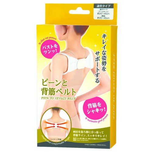 ピーンと背筋ベルト 通常タイプ 【サンファミリー】