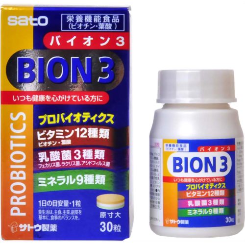 BION(バイオン)3 30粒 【佐藤製薬】