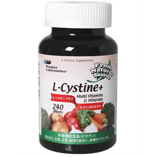 L-シスチンプラス ビタミン&ミネラル 240粒 【日本ダグラスラボラトリーズ】