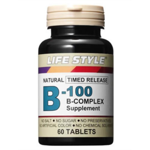 ライフスタイル(LIFE STYLE) B-100 コンプレックス(葉酸400μg配合) 【エープライム】