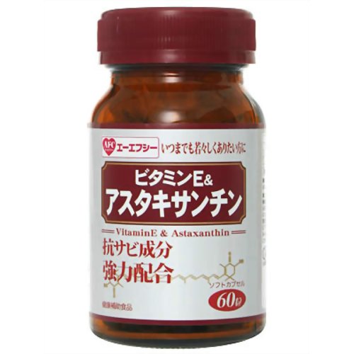 30日シリーズ ビタミンE&アスタキサンチン 60粒 【エーエフシー】
