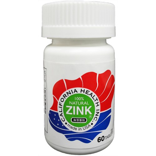 カリフォルニアヘルスジャパン ZINK 15mg. ch001*60粒 【オーディーアイ】