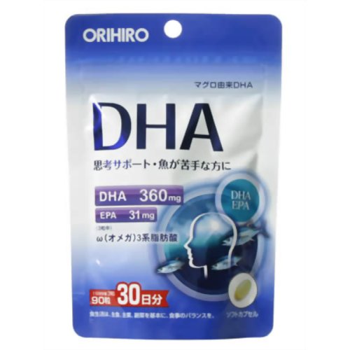 オリヒロ DHA 90粒 【オリヒロプランデュ】