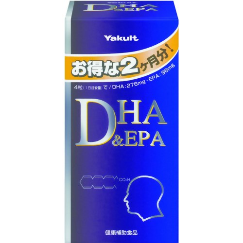 ヤクルト DHA&EPA 徳用 240粒 【ヤクルトヘルスフーズ】
