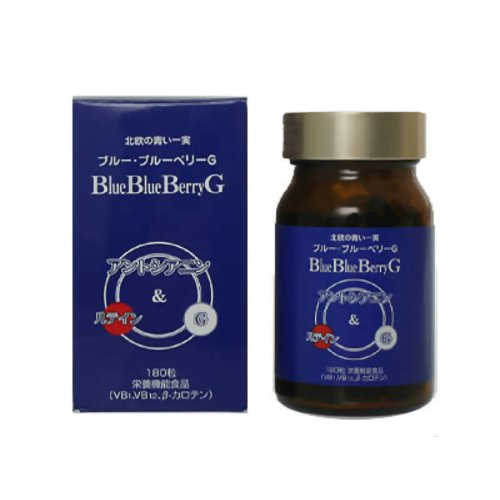 ブルーブルーベリー G 180粒 【緑応科学研究所】