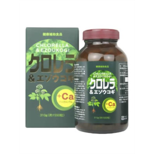 ユウキ製薬 クロレラ&エゾウコギ粒 1550粒 【ユウキ製薬】