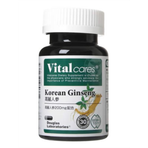 バイタルケアーズ 高麗人参 30粒 【日本ダグラスラボラトリーズ】