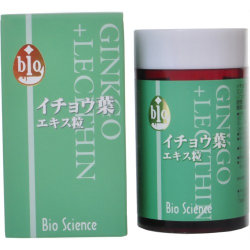 イチョウ葉エキス粒 90粒 【バイオ科学】