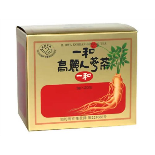 一和高麗人参茶 分包 3g*20包 【アイジェイヘルシーフーズ】