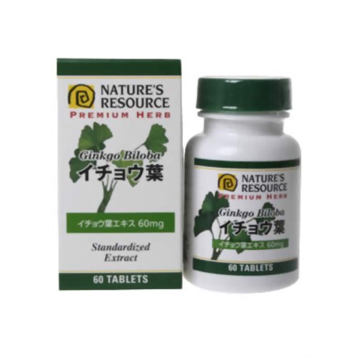 ネイチャーズリソース イチョウ葉 60粒 【大塚製薬】
