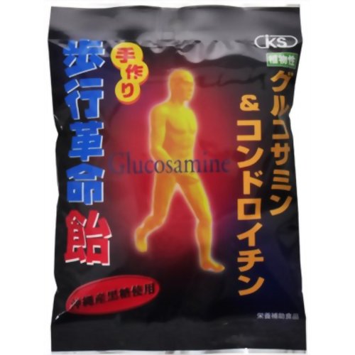 歩行革命飴 90g 【健民社】