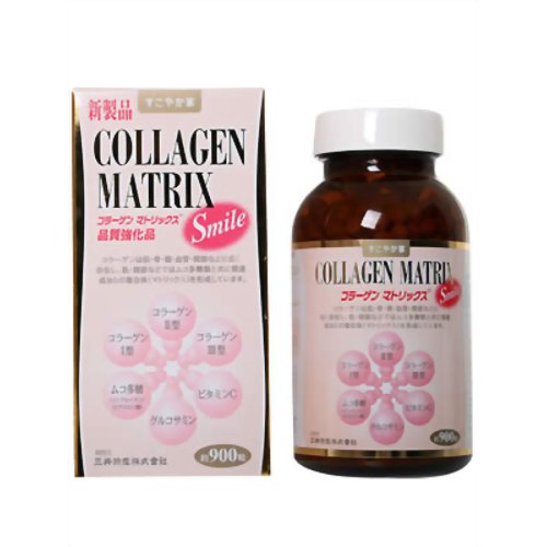 コラーゲンマトリックス・スマイル(グルコサミン・コンドロイチン配合) 900粒 【三井物産】