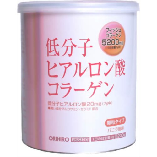 オリヒロ 低分子ヒアルロン酸コラーゲン 200g 【オリヒロ】