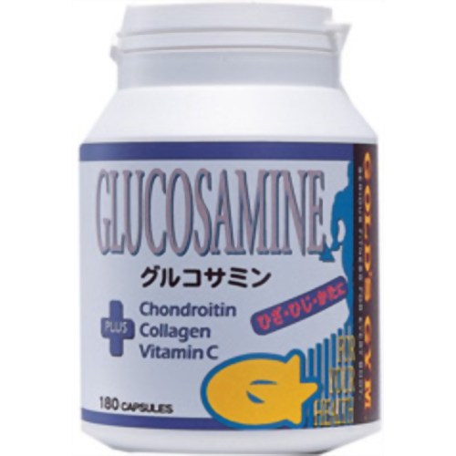 ゴールドジム グルコサミン 180カプセル 【THINKフィットネス】