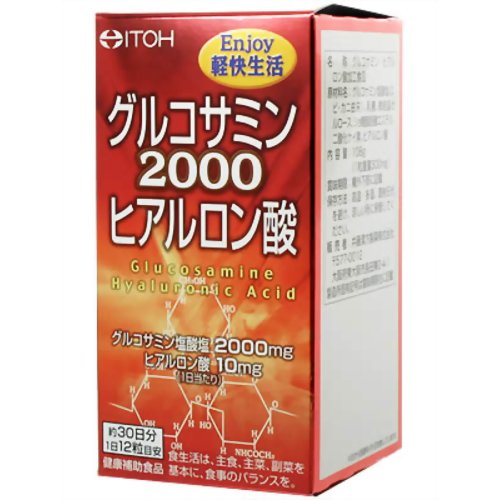 グルコサミン2000ヒアルロン酸 360粒入り 【井藤漢方製薬】