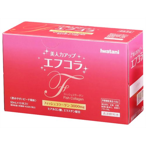 イワタニ コラーゲンドリンク エフコラ 50ml*10本 【岩谷産業】