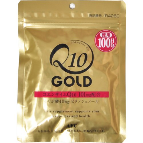 GOLDコエンザイムQ10 徳用100日分 100粒 【エーエフシー】