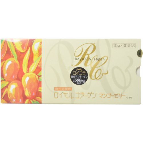 ロイヤルコラーゲン マンゴーゼリー O-376 300g(10g*30袋) 【レック】