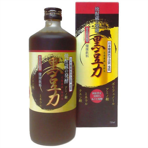 焼酎蔵の発酵 黒豆力 プレミアム発酵 黒大豆搾り 720ml 【堤酒造】2倍北海道黒豆使用のプレミアム仕様焼酎蔵の発酵 黒豆力 プレミアム発酵 黒大豆搾り 720ml
