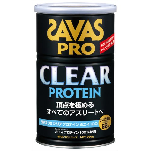 ザバス(SAVAS) クリアプロテインホエイ100 360g 【明治製菓】
