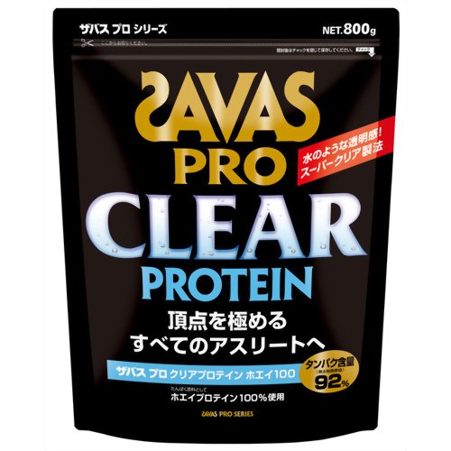 ザバス(SAVAS) クリアプロテインホエイ100 800g 【明治製菓】