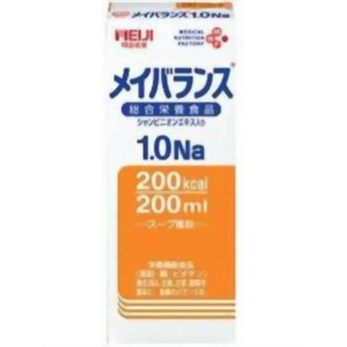 メイバランス1.0Na スープ風味 200ml*24本　【明治乳業】