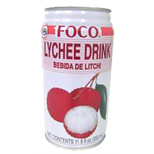 【ケース販売】フォコ ライチジュース 350ml*24本［荒井商事］