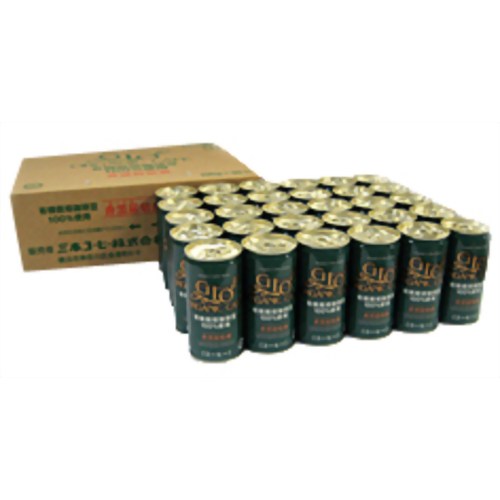 【ケース販売】GIOオーガニックカフェ 190g*30缶［三本コーヒー］