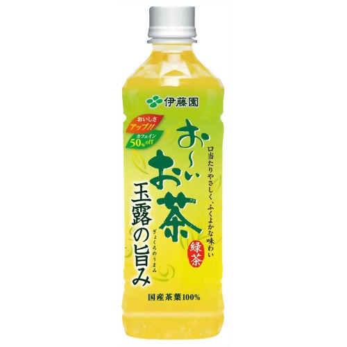 【ケース販売】おーいお茶 玉露の旨み 500ml*24本［伊藤園］