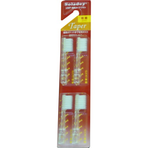 ソラデー専用スペアブラシ4P 極細 【シケン】