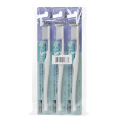 エビス 超やわらかめ歯ブラシ 3本組(とくにやわらかめ) 【エビス】