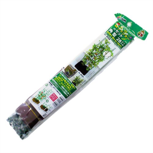 支柱と袋のプランターセット 角型 28L*12パック 【第一ビニール】