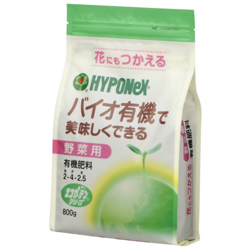 ハイポネックス エコガーデン有機肥料 800g 【ハイポネックスジャパン】