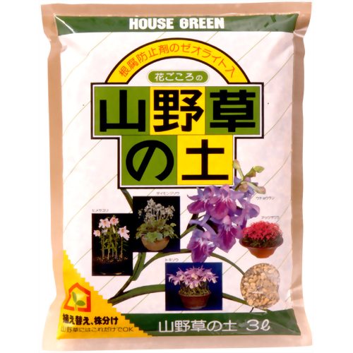 花ごころ 山野草の土 3L 【花ごころ】