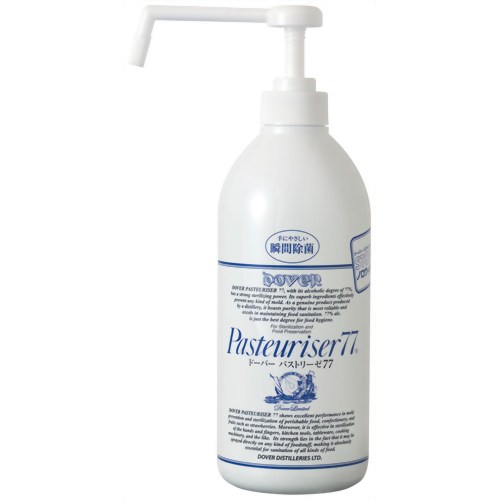 パストリーゼ77 ポンプタイプ 800ml【ドーバー洋酒貿易】 殺菌 消毒 除菌 抗菌ドーバー パストリーゼ77 アルコール製剤