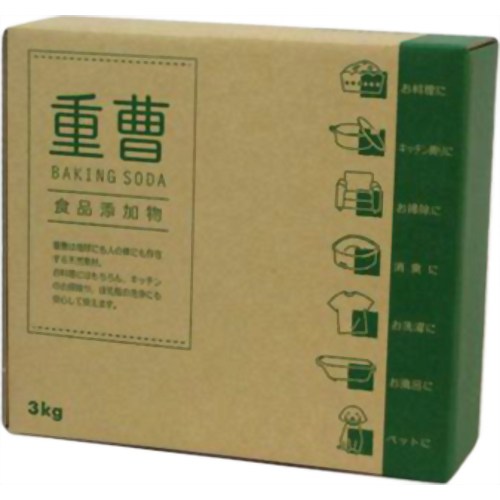 アクアイオン 重曹 3kg 【ジェイワン】