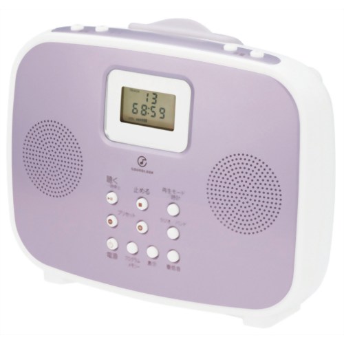 コイズミ シャワーCDラジオ SAD-4308/P(ピンク) 【小泉成器】